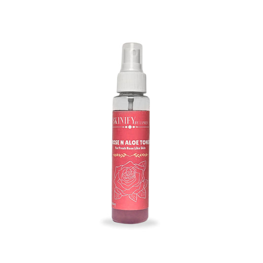 Rose & Aloe Toner for Fresh Rose Like Skin